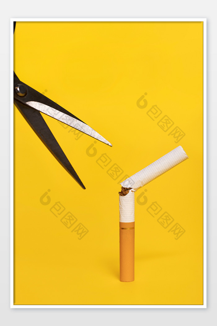 世界无烟日拒绝香烟创意海报