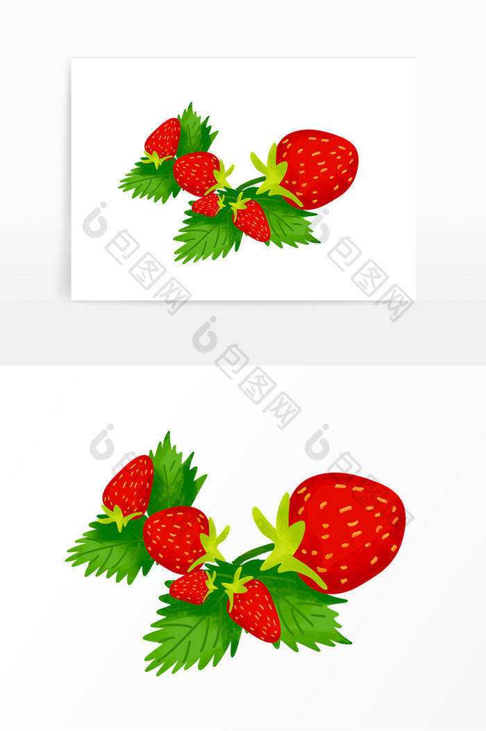 新鲜水果奶油草莓图片图片