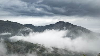 山峰云海延时摄影