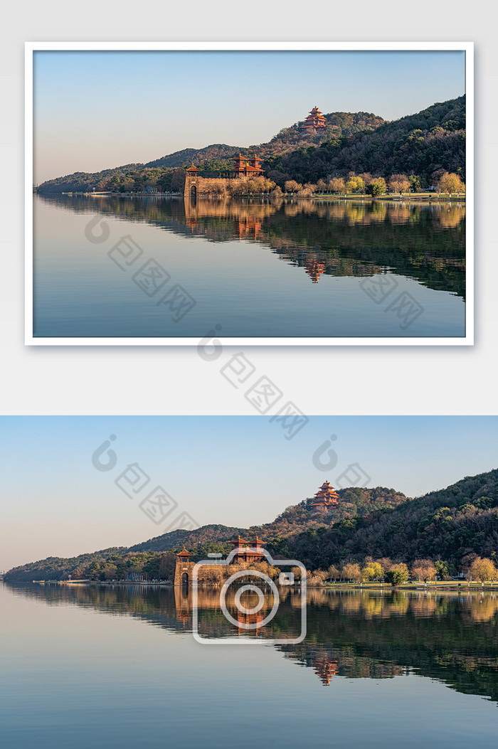 武汉东湖磨山景区摄影图片图片