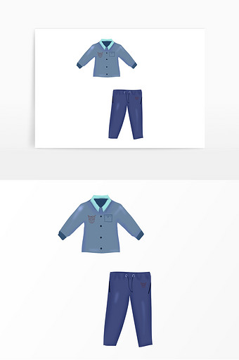 卡通儿童春装套装