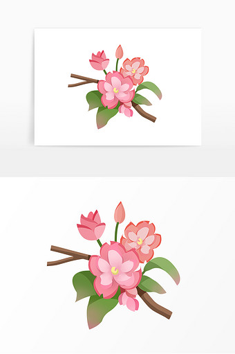 中国风海棠图片