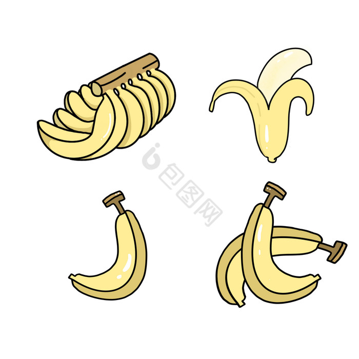 新鲜水果香蕉图片
