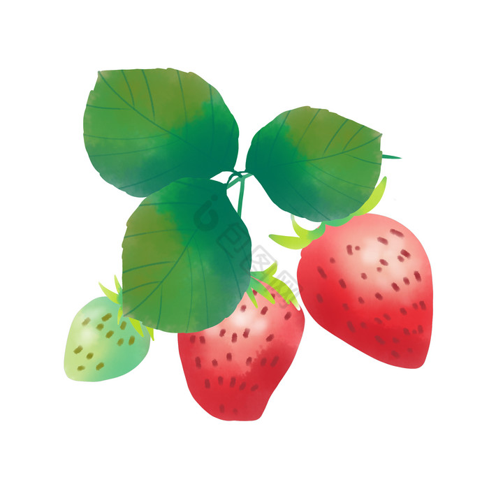 新鲜水果草莓鲜草莓图片