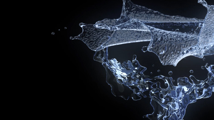 12种液体水飞溅特效动画视频PR模板
