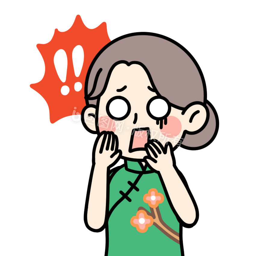 惊吓符号图片-惊吓符号素材免费下载-包图网