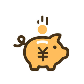创意金融理财储蓄罐icon图标动图GIF