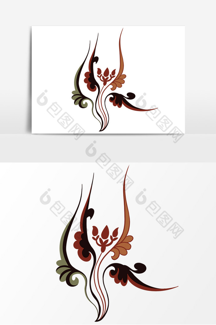 敦煌壁画花纹壁画装饰图案图片