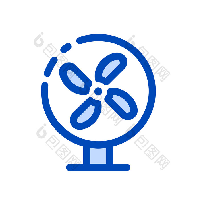 创意电器家居电风扇icon图标动图GIF