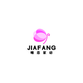 家纺蝴蝶女装床上用品LOGO标志VI