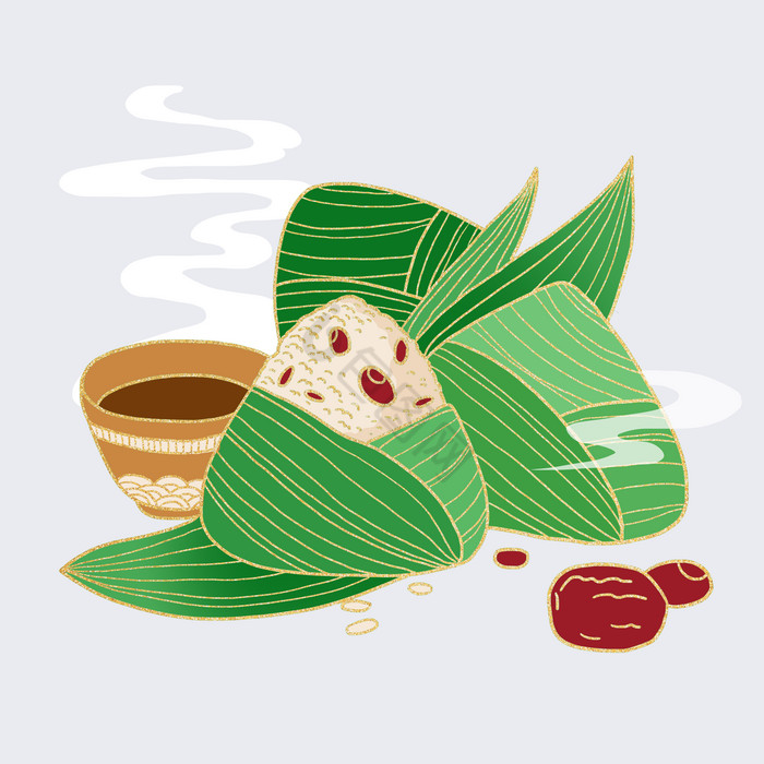端午佳节粽情粽子图片