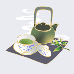 中国风茶道茶壶茶水