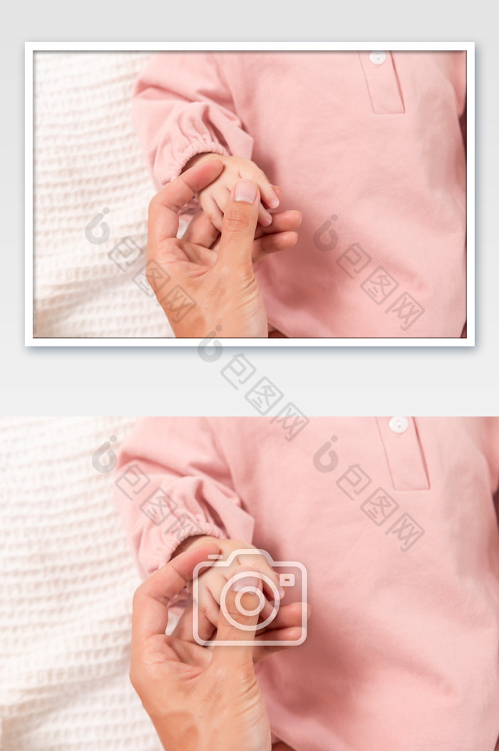 母亲拉着婴儿的小手图片图片