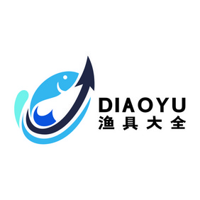 渔具大全钓鱼海鲜海产LOGO标志VI