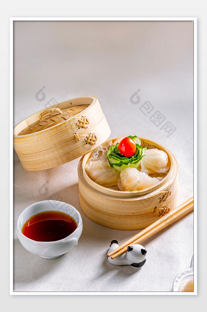 广式水晶虾饺餐饮美食早餐面点图片图片
