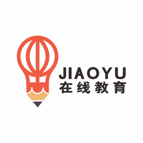 教育在线辅导课堂学校LOGO标志VI