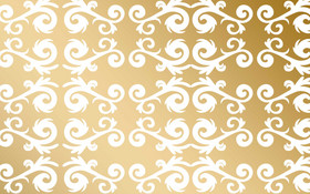 金色现代风格欧式花纹墙纸背景墙