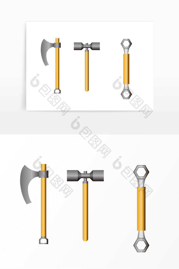 五一劳动节工具榔头扳手