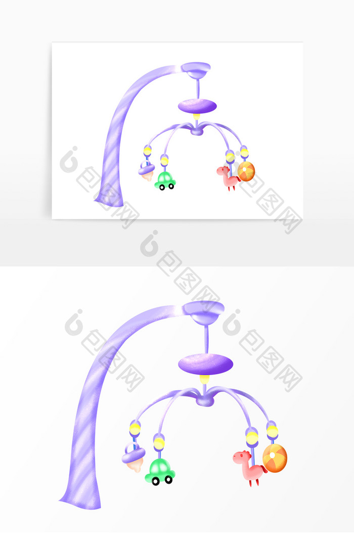 可爱婴儿吊饰玩具
