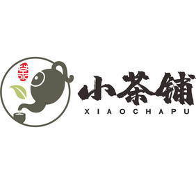 小茶楼茶馆茶室休闲茶LOGO标志VI