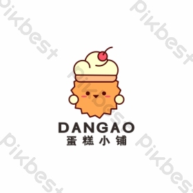 蛋糕店面包店面点餐饮榴莲logo标志vi图片