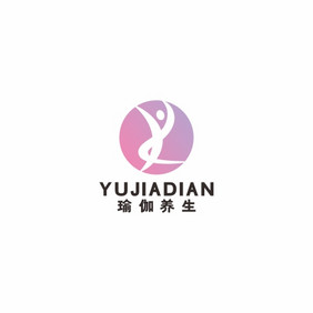 瑜伽瘦身体育塑形美容LOGO标志VI