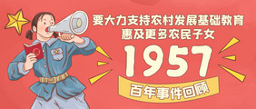 建党100周年各行业百年发展史公众号首图