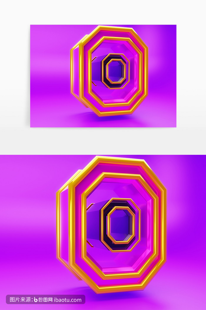 c4d回字立体艺术字素材,包图网,图片,素材,模板,免费
