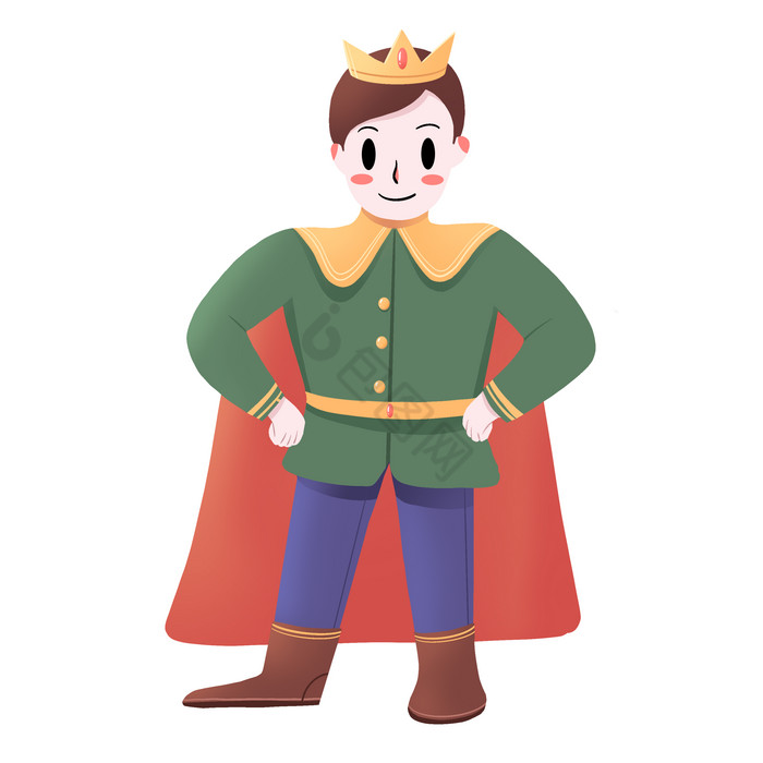 卡通王子图片