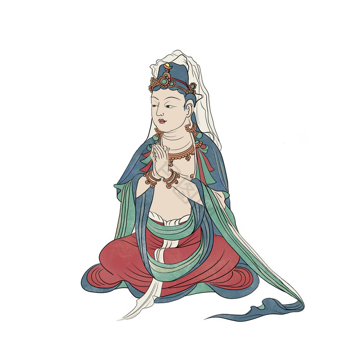 佛教观音菩萨人物图片
