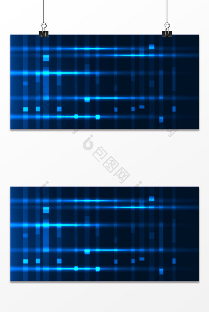 高科技商务蓝色背景