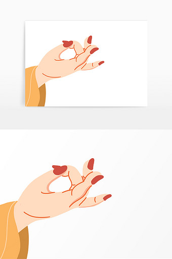 敦煌佛手兰花指拈花手