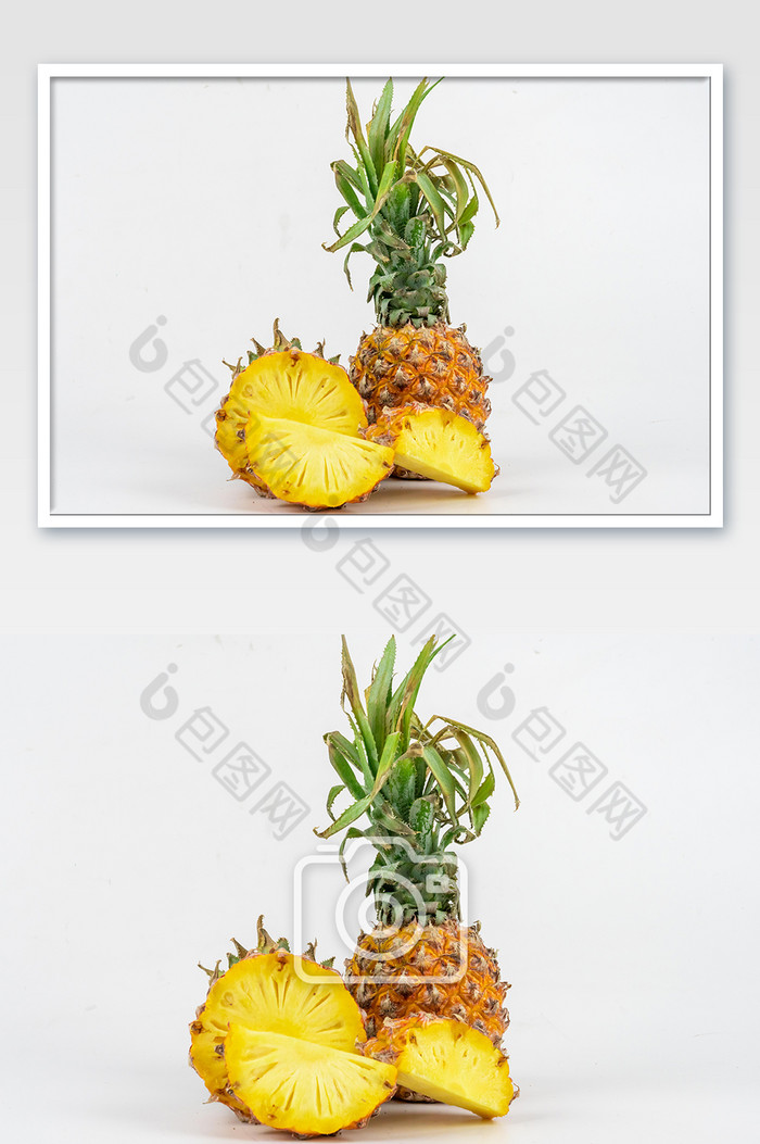 新鲜水果黄色菠萝图片图片