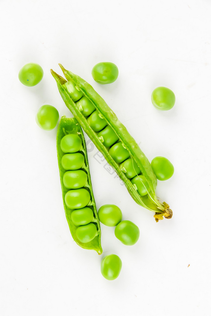 绿色蔬菜豌豆摄影图图片