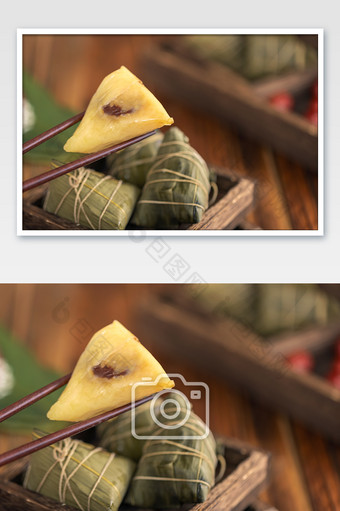 端午节粽子美食素材背景图片