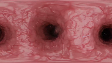 4k大气炫酷VR全景动画展示受孕过程动画