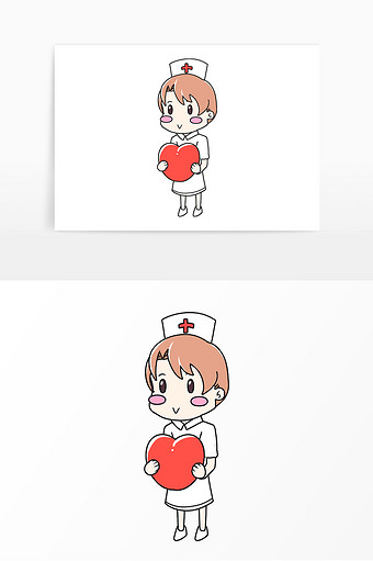 护士节白衣天使医护人员