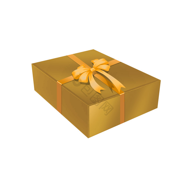 金色包装盒礼物盒礼物图片