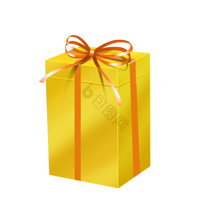 金色包装盒礼物盒图片