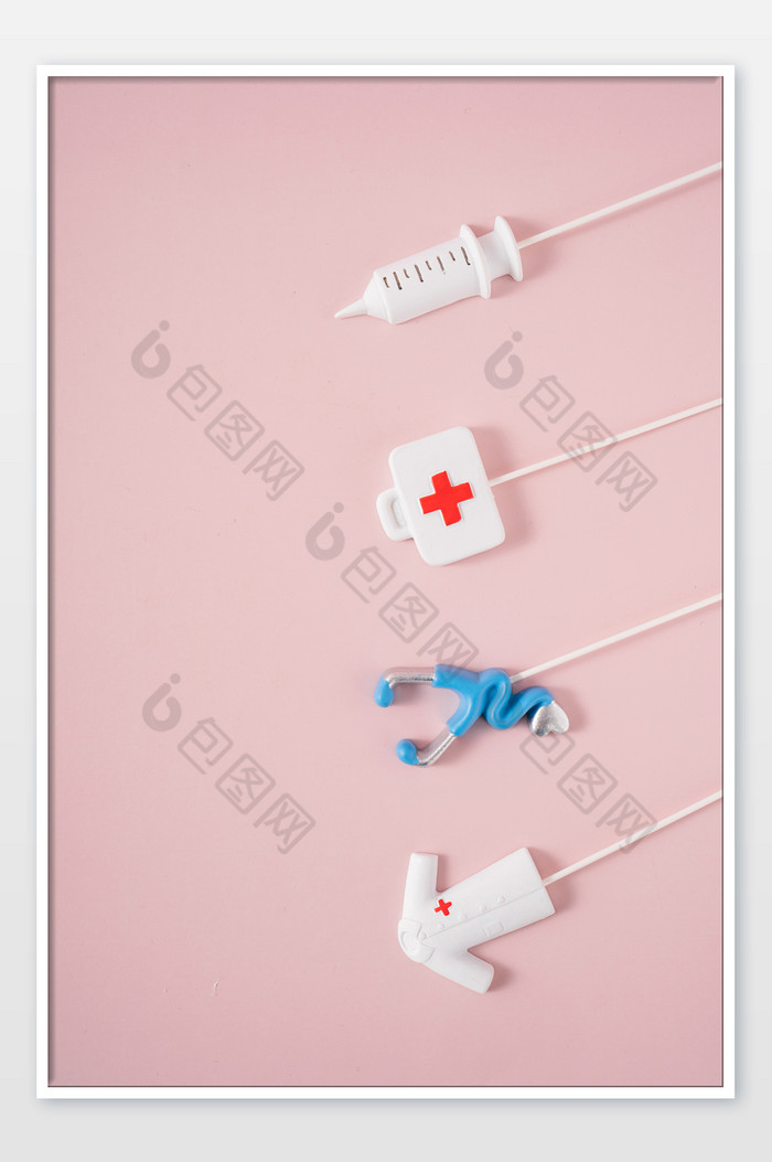 粉色清新简洁医疗护士节摄影图图片图片