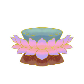 佛观音座莲花座