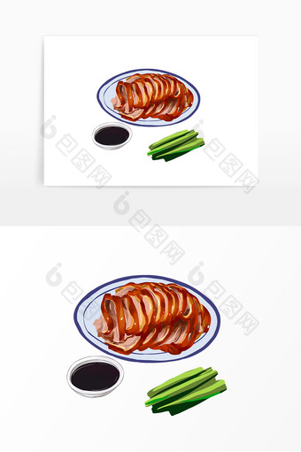 中华料理北京烤鸭图片
