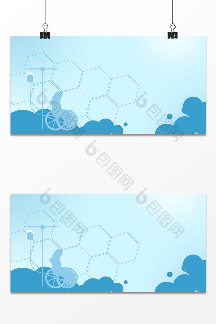 简约医疗化学实验背景