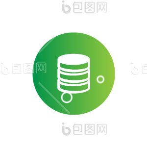 多色渐变内存图标线形icon图标动效-包图网