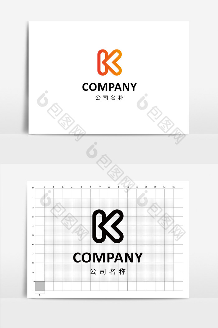 K字母logo图片图片