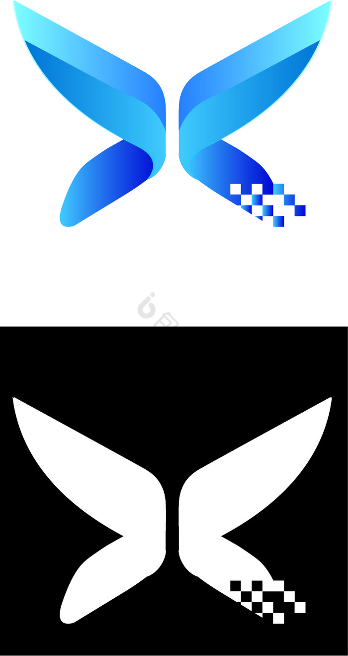 科技感logo模板-包图网