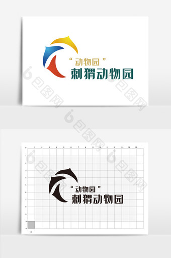 C字母形logo动物园LOGO图片