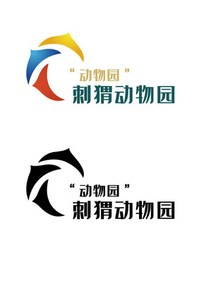 C字母形logo动物园LOGO