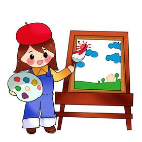 儿童培训绘画图片