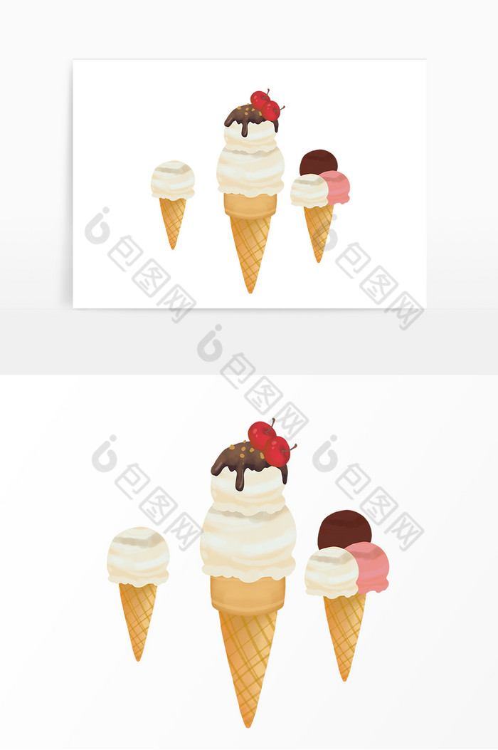 夏季夏天冰淇淋图片图片